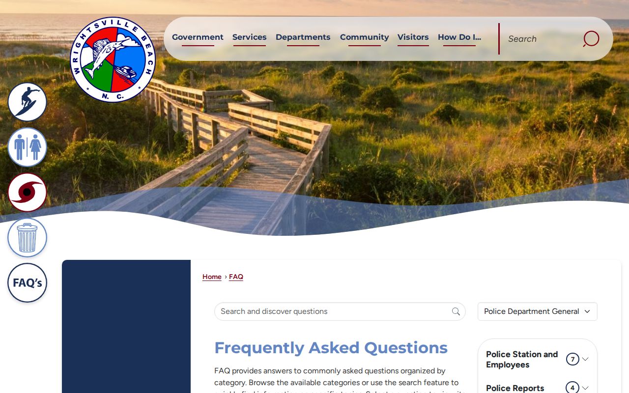 Wrightsville Beach criminal records police report instructions